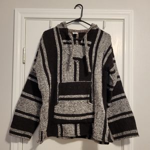 Authentic Mexican baja hoodie, size Medium